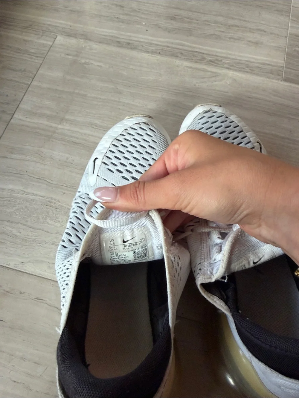 woman’s White Athletic Sneakers - Lightweight Breathable Design